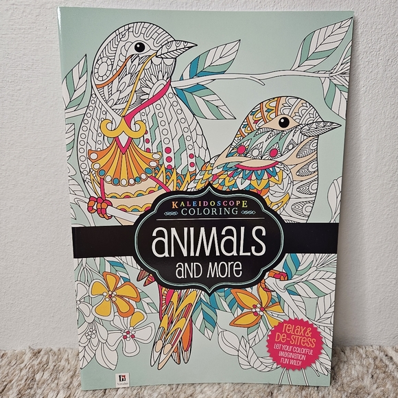 Animals and More Coloring Book - Picture 1 of 7